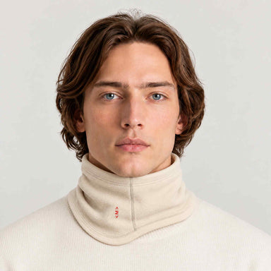The Mountain Studio TMS Neck Gaiter in Almond Milk — almond milk — mens front