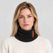 The Mountain Studio TMS Neck Gaiter in Black — black — womens front