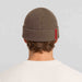 The Mountain Studio Wool Rib Beanie in Brindle — brindle — mens back
