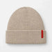 The Mountain Studio Wool Rib Beanie in Castle Wall — castle wall — front