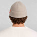 The Mountain Studio Wool Rib Beanie in Castle Wall — castle wall — mens back