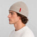 The Mountain Studio Wool Rib Beanie in Castle Wall — castle wall — mens side
