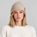 The Mountain Studio Wool Rib Beanie in Castle Wall — castle wall — womens front