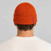 The Mountain Studio Wool Rib Beanie in Rooibos — rooibos — mens back