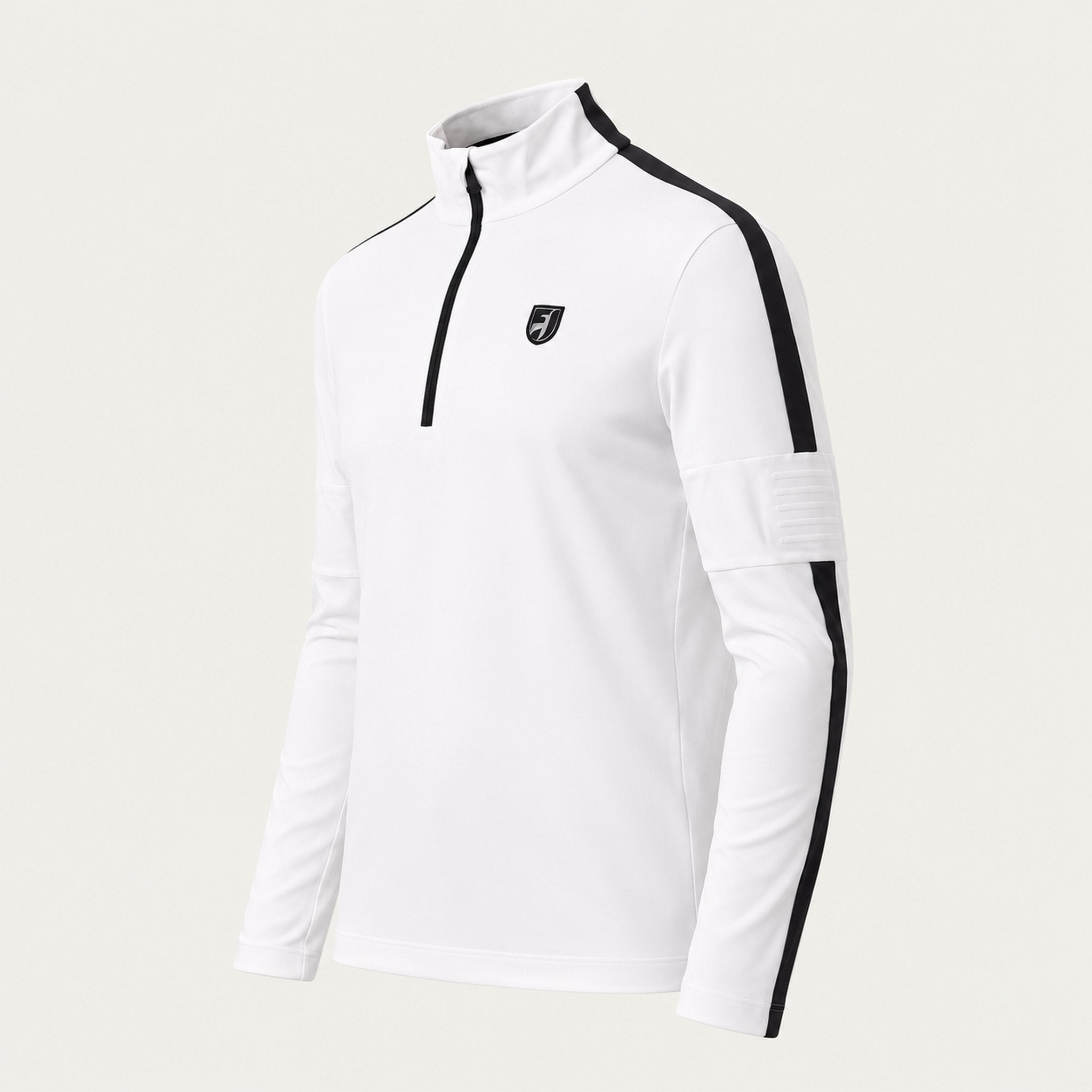 Toni Sailer mens Connor Half Zip in Bright White – side
