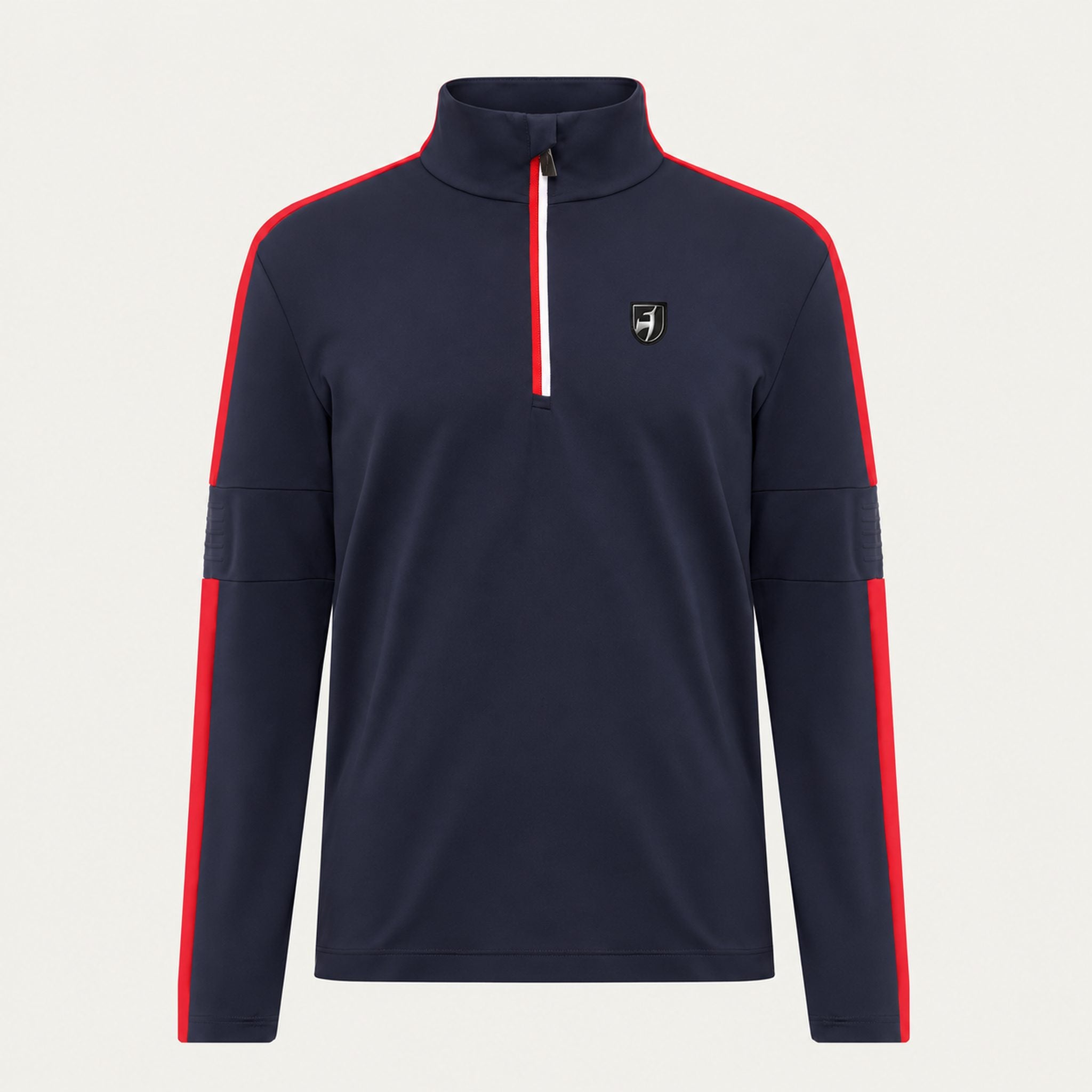Toni Sailer mens Connor Half Zip in Midnight – front