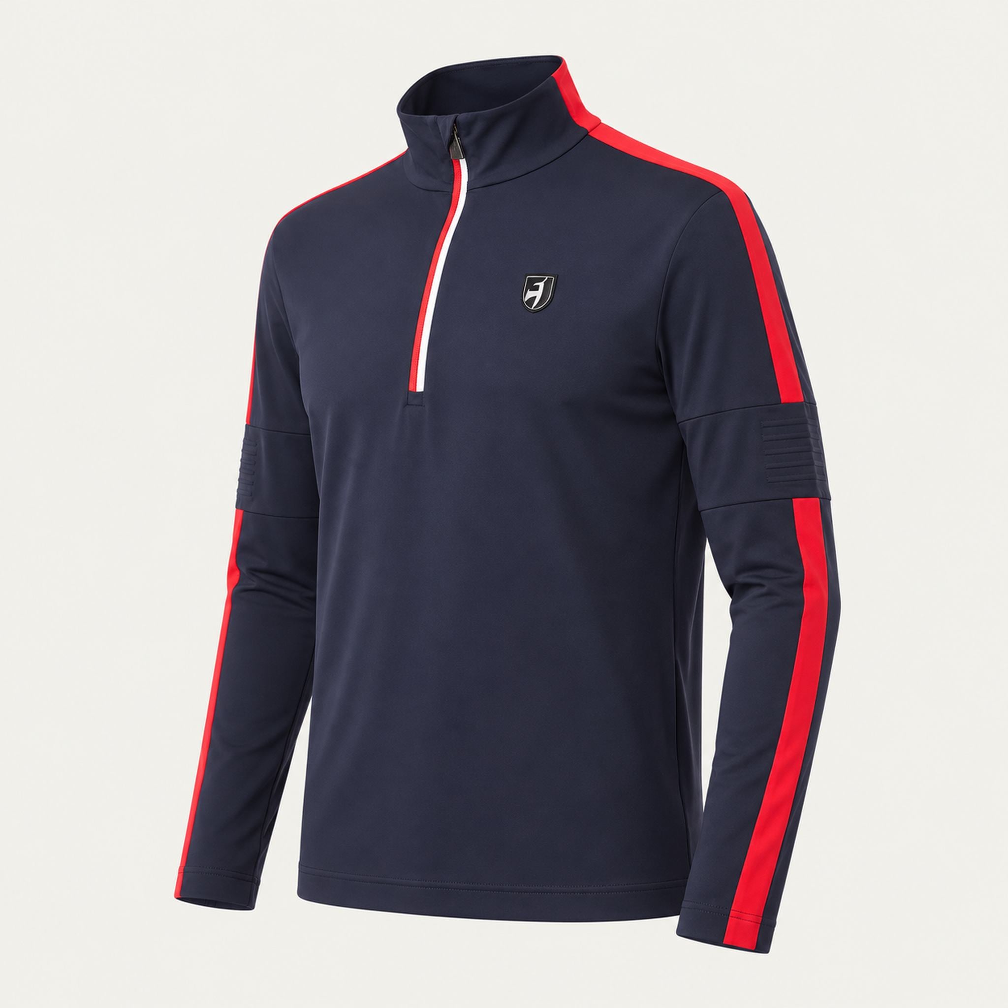 Toni Sailer mens Connor Half Zip in Midnight – side