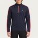 Toni Sailer mens Connor Half Zip in Midnight – model front