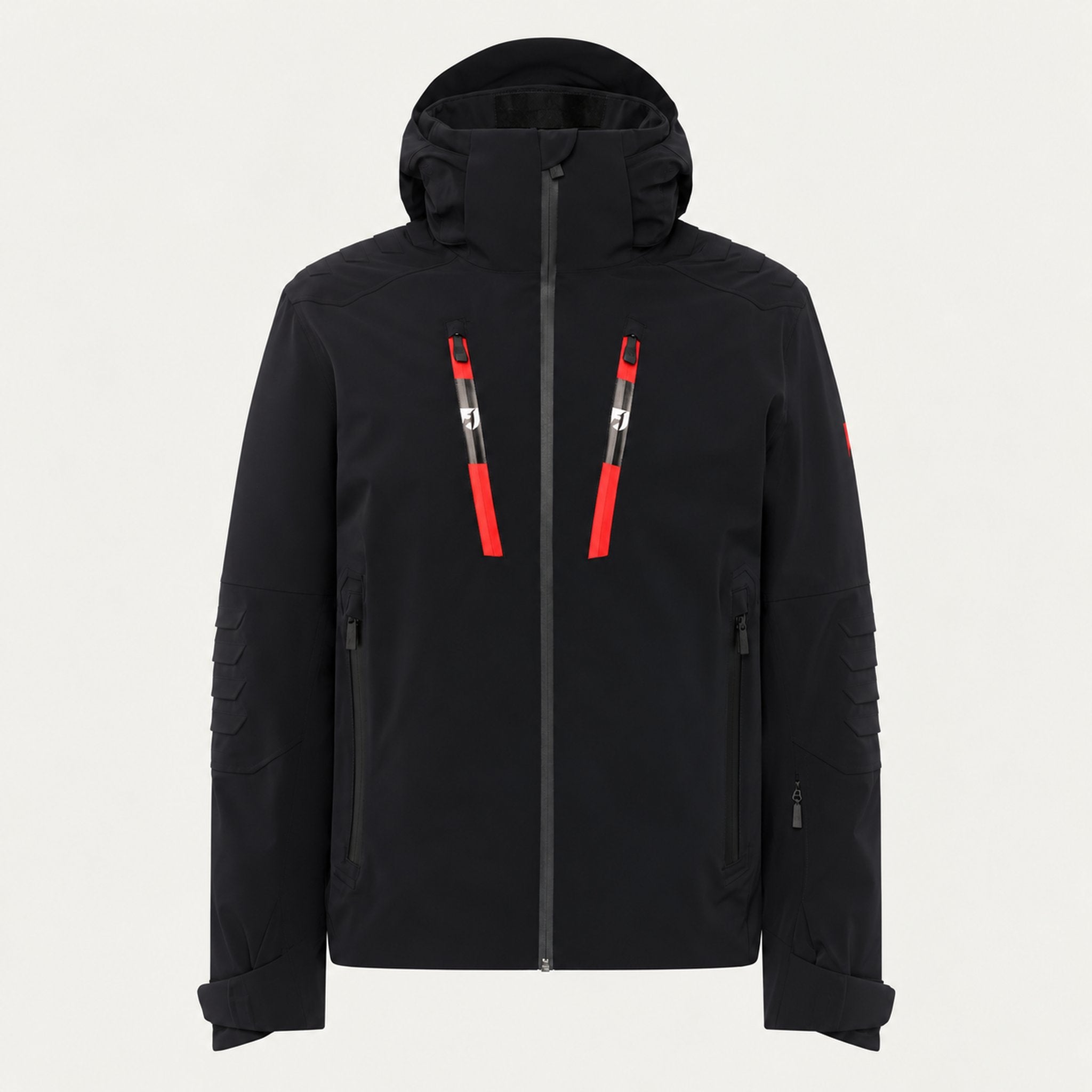 Toni Sailer mens Emil Ski Jacket in Black – front