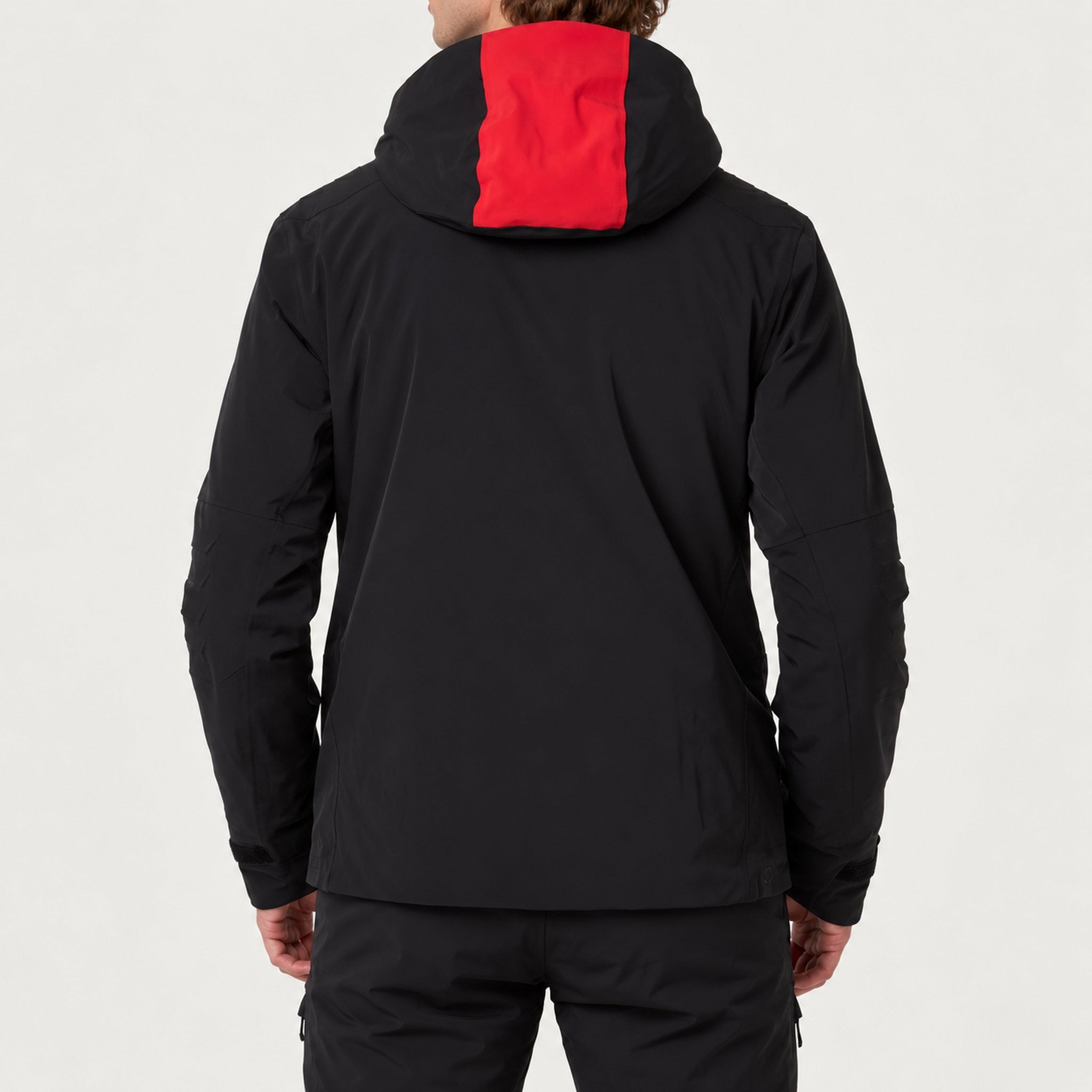 Toni Sailer mens Emil Ski Jacket in Black – model back