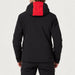 Toni Sailer mens Emil Ski Jacket in Black – model back