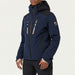Toni Sailer men's Emil ski jacket in Midnight – model side