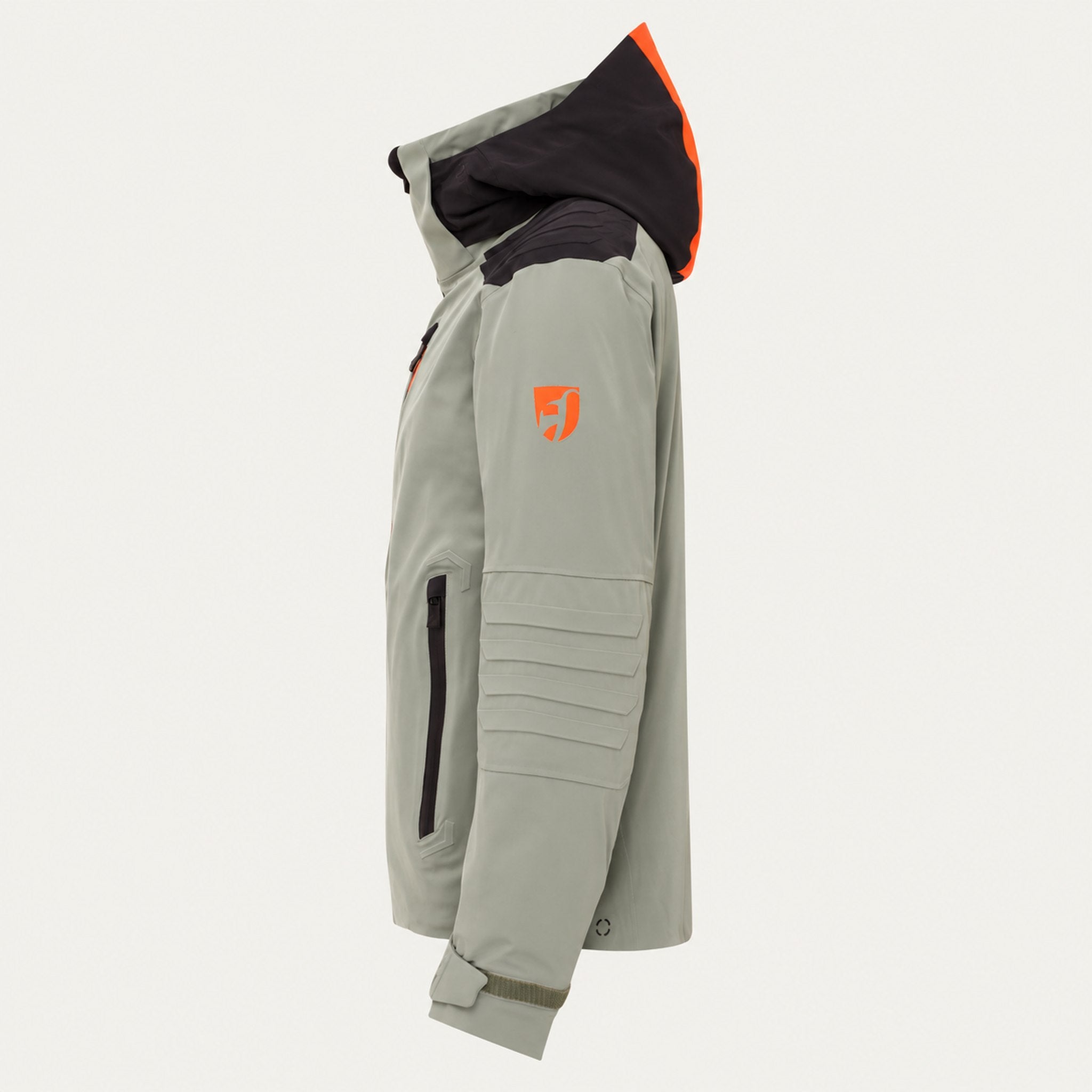 Toni Sailer mens Emil Ski Jacket in Mineral Green – side