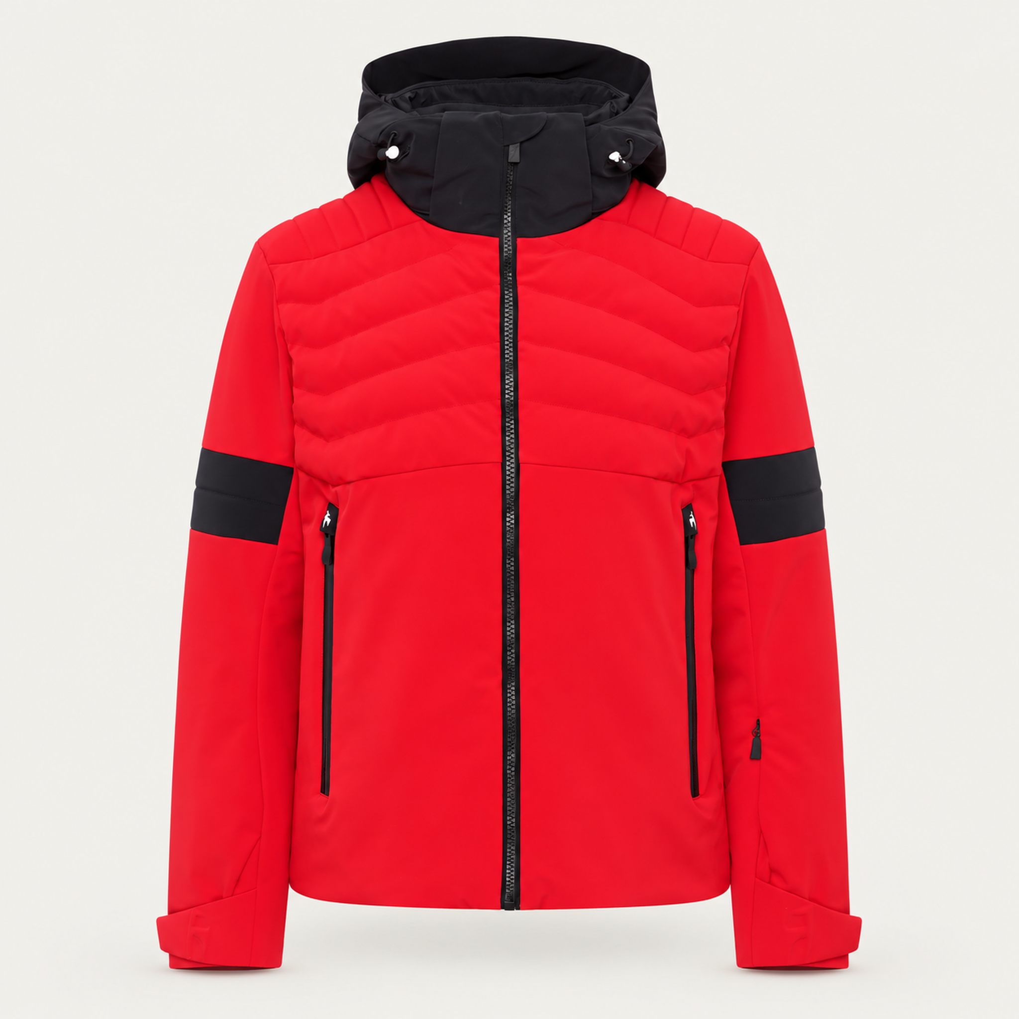 Toni Sailer mens Moritz Ski Jacket in Signal Red – front