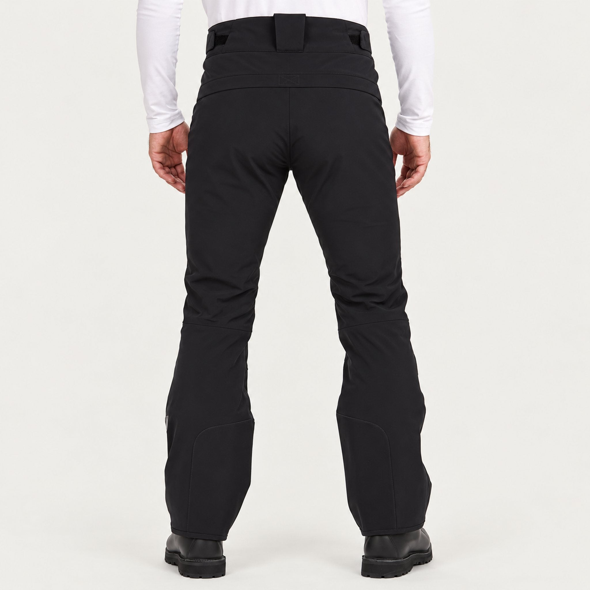Toni Sailer mens Will Ski Pants in Black – model back