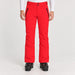 Toni Sailer mens Will Ski Pants in Signal Red – model front
