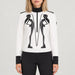 Toni Sailer women's Marylou Half Zip in Black – model front
