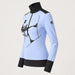 Toni Sailer womens Marylou Half Zip in Blue – side