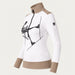 Toni Sailer womens Marylou Half Zip in White – side