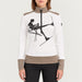 Toni Sailer womens Marylou Half Zip in White – model front