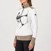 Toni Sailer womens Marylou Half Zip in White – model side