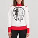 Toni Sailer womens Marylou Half Zip in White/Red – model front