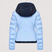 Toni Sailer women's swinta splendid ski jacket let it snow blue – back