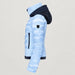 Toni Sailer women's swinta splendid ski jacket let it snow blue – side