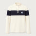 Holmenkollen Zipup Sweater in Off White — 01 front