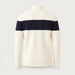 Holmenkollen Zipup Sweater in Off White — 02 back