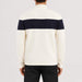 Holmenkollen Zipup Sweater in Off White — 04 model back