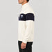 Holmenkollen Zipup Sweater in Off White — 05 model side