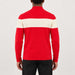 Holmenkollen Zipup Sweater in Red — 04 model back