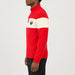 Holmenkollen Zipup Sweater in Red — 05 model side