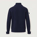 Kikut Zipup Sweater in Navy blue — 02 back