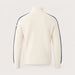 Kikut Zipup Sweater in Off White — 02 back