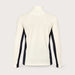 Ski Zipup Sweater in Off White — 02 back