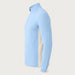 Voss Zipup Sweater in Light blue — 06 side
