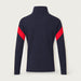 Zermatt Zipup Sweater in Flag — 02 back