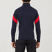 Zermatt Zipup Sweater in Flag — 04 model back