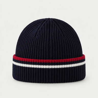 Fjell Beanie in Navy blue — 02 back