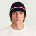 Fjell Beanie in Navy blue — 03 mens front