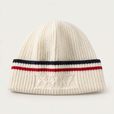 Fjell Beanie in Off White — 01 front