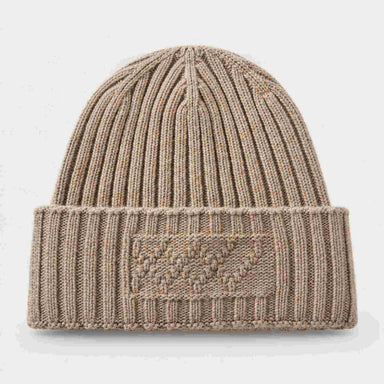 Geilo Beanie in Beige — 01 front