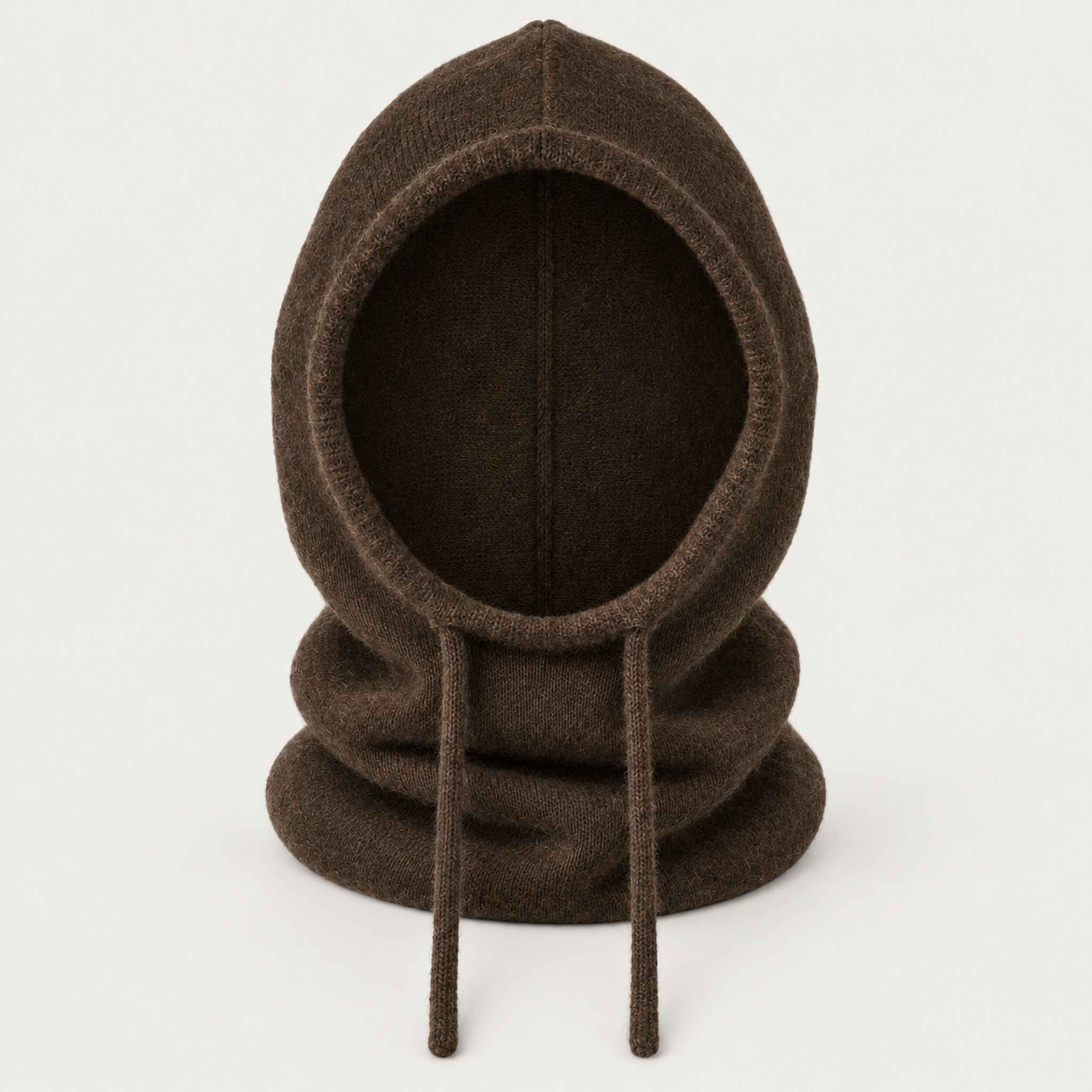 Norefjell Hood in Brown — 01 front