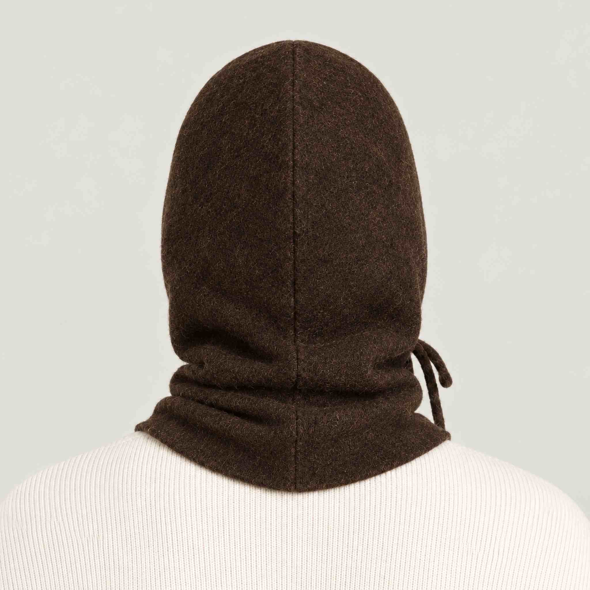 Norefjell Hood in Brown — 04 mens back