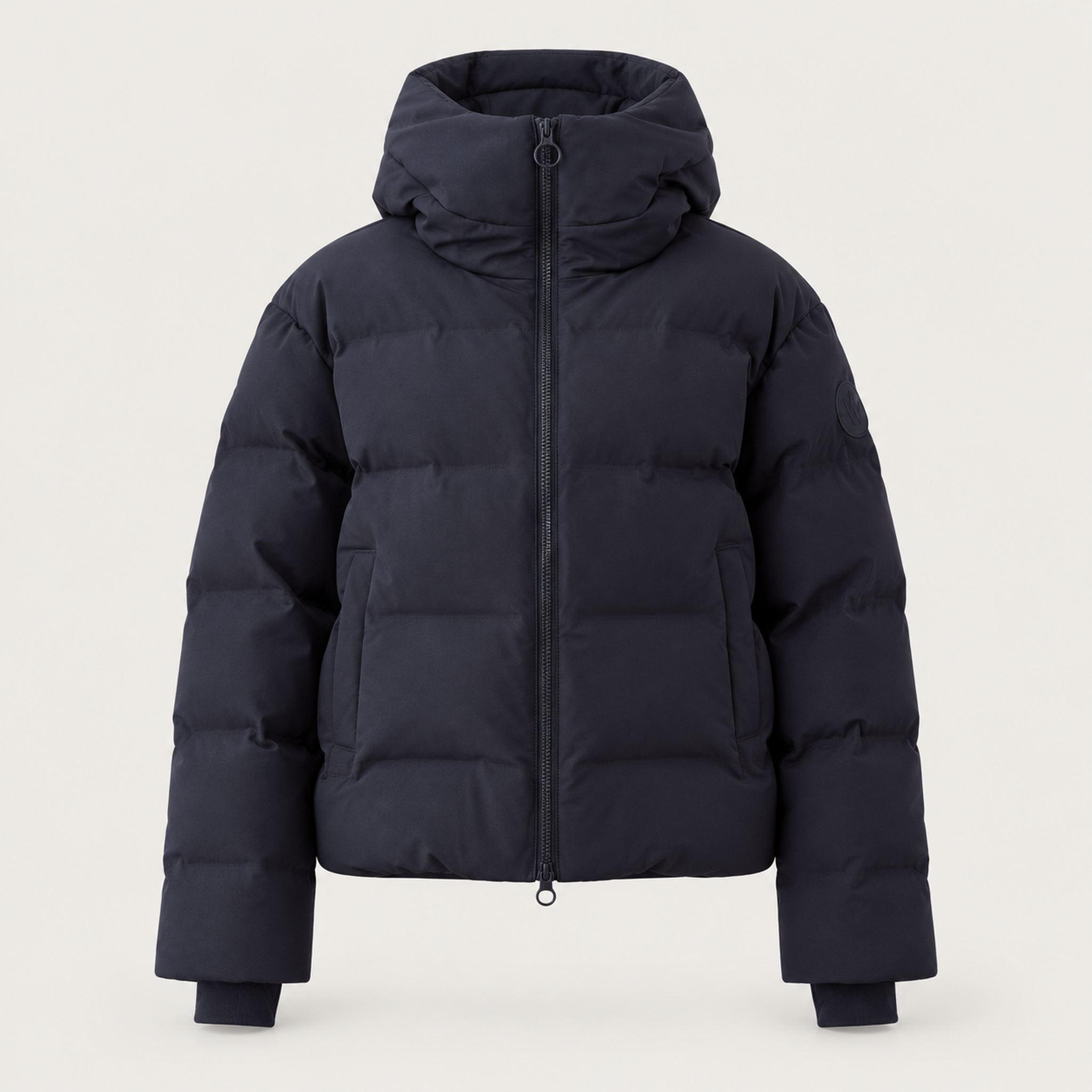 Aurora Ski Jacket in Navy blue — 01 front