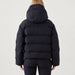 Aurora Ski Jacket in Navy blue — 04 model back