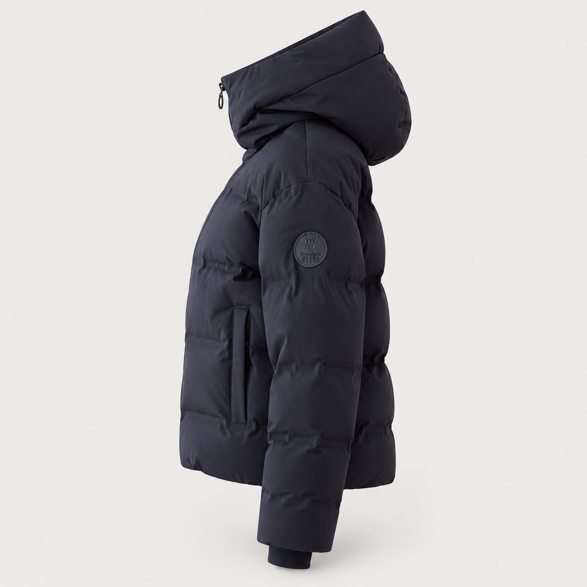 Aurora Ski Jacket in Navy blue — 06 side