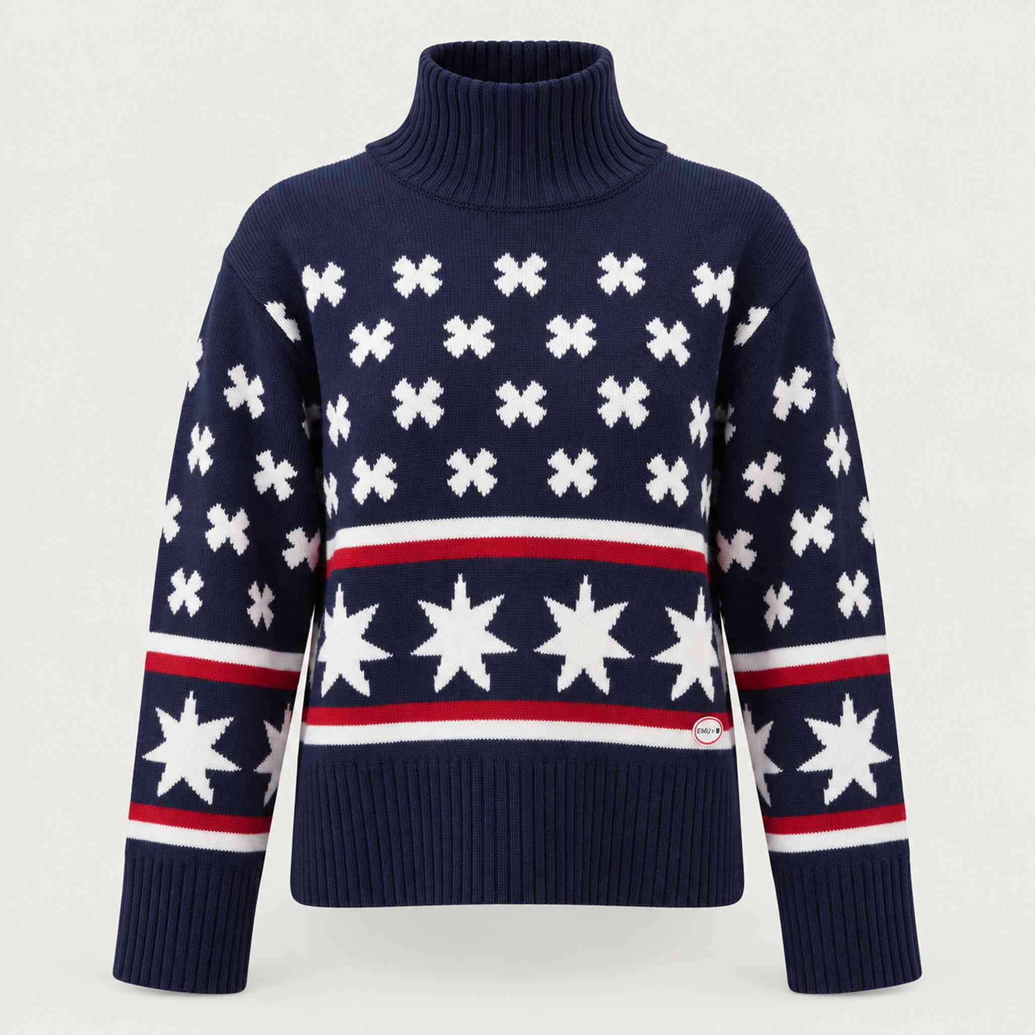 EMU Sweater in Navy blue — 01 front